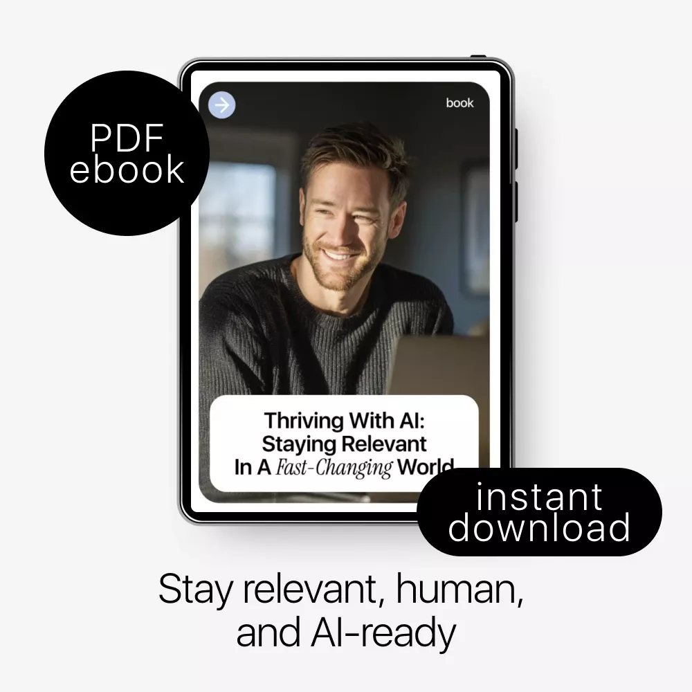 Thriving with AI: Staying Relevant in a Fast-Changing World | Practical Ebook Guide on how to stay relevant in the age of ai for Professionals, Creators & Career Growth - Image 3