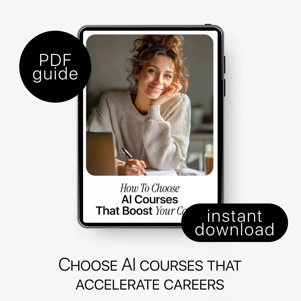 How to Choose AI Courses That Boost Your Career – Ultimate Guide, eBook & Checklist for AI Learning, Career Growth, Skill Development - Image 3