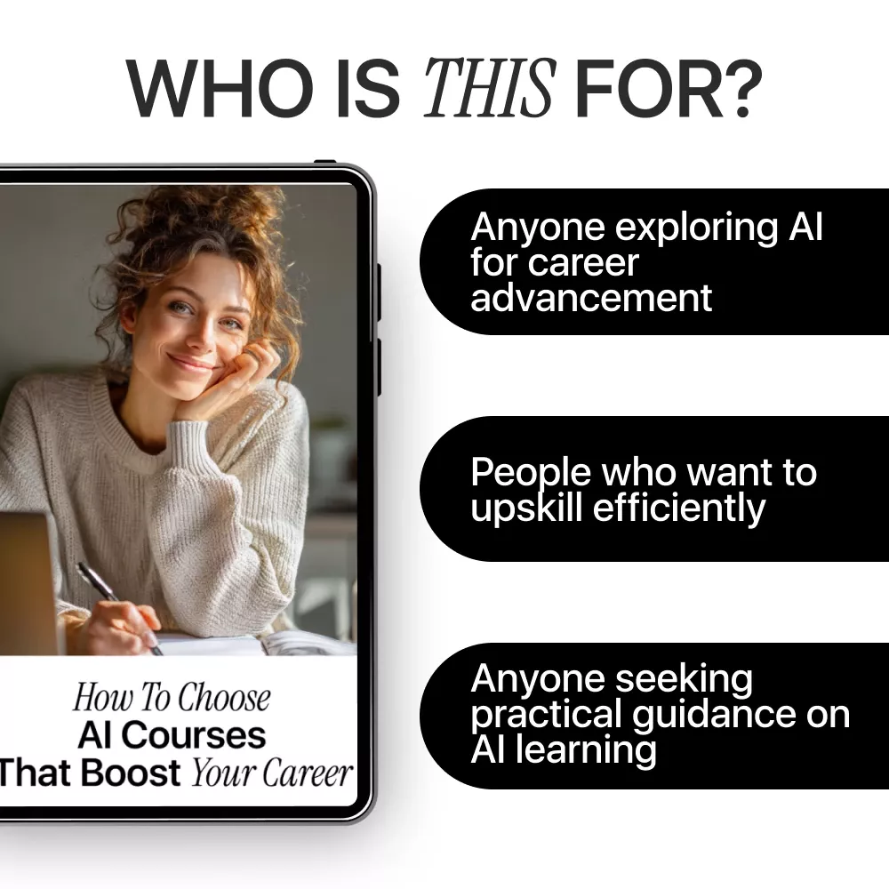 How to Choose AI Courses That Boost Your Career – Ultimate Guide, eBook & Checklist for AI Learning, Career Growth, Skill Development - Image 7