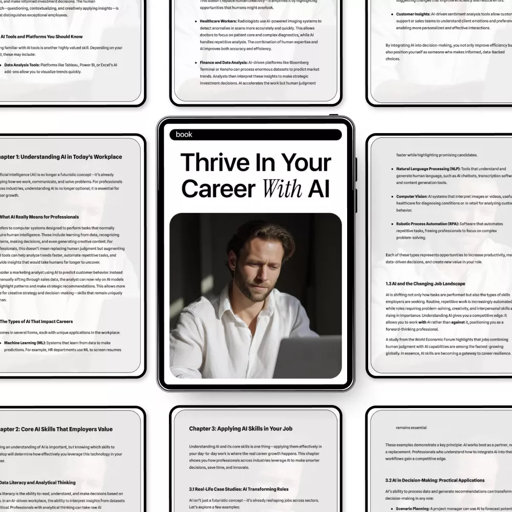 Thrive in Your Career with AI – Practical eBook Guide to ai skills for career growth, Smart Prompting, Productivity & Future-Ready Work - Image 5