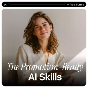 The Promotion-Ready AI Skills Checklist | Career Growth Guide for AI Skills and Promotion Chances | Digital Download Checklist for Smarter Work & Faster Advancement