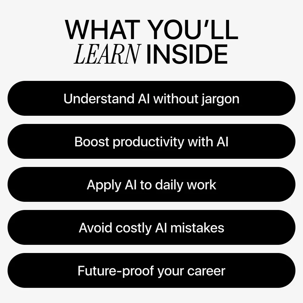 AI Tools for Non-Technical Professionals | Practical Ebook on AI Skills for Non Technical Jobs, Career Growth, Productivity & Future-Proof Workflows - Image 4