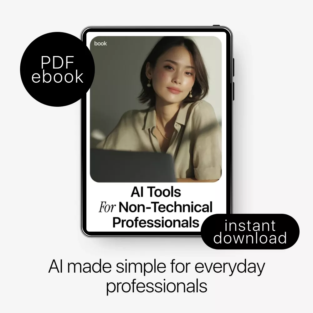 AI Tools for Non-Technical Professionals | Practical Ebook on AI Skills for Non Technical Jobs, Career Growth, Productivity & Future-Proof Workflows - Image 3