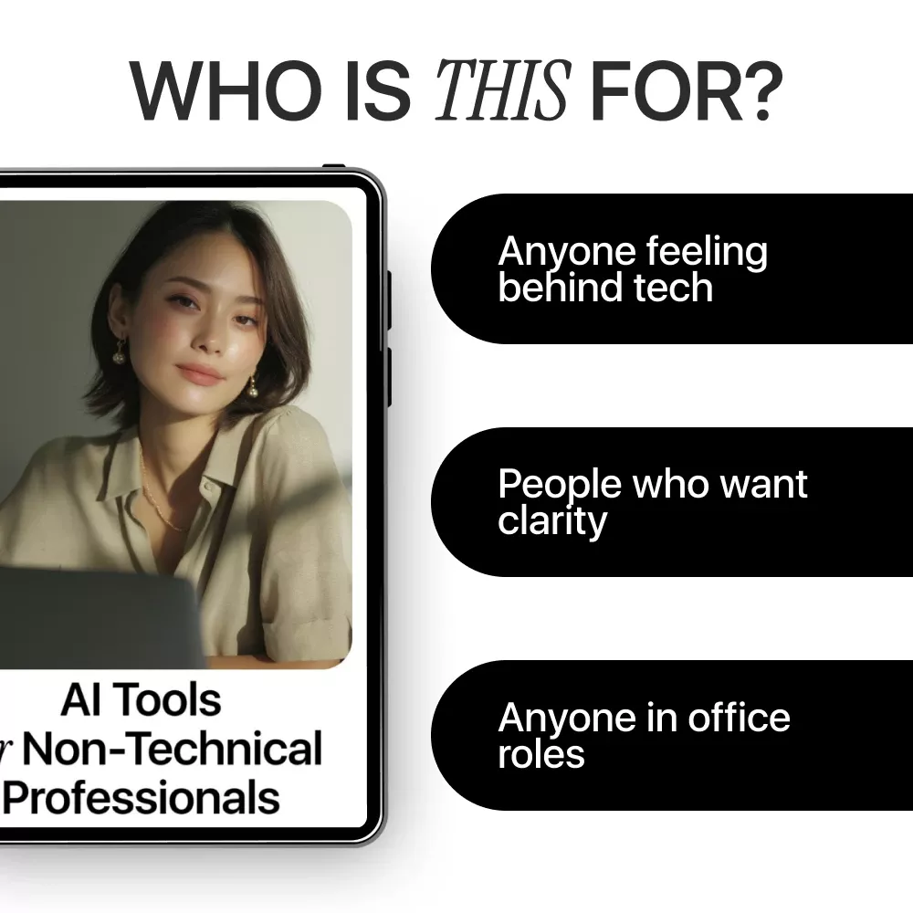 AI Tools for Non-Technical Professionals | Practical Ebook on AI Skills for Non Technical Jobs, Career Growth, Productivity & Future-Proof Workflows - Image 5