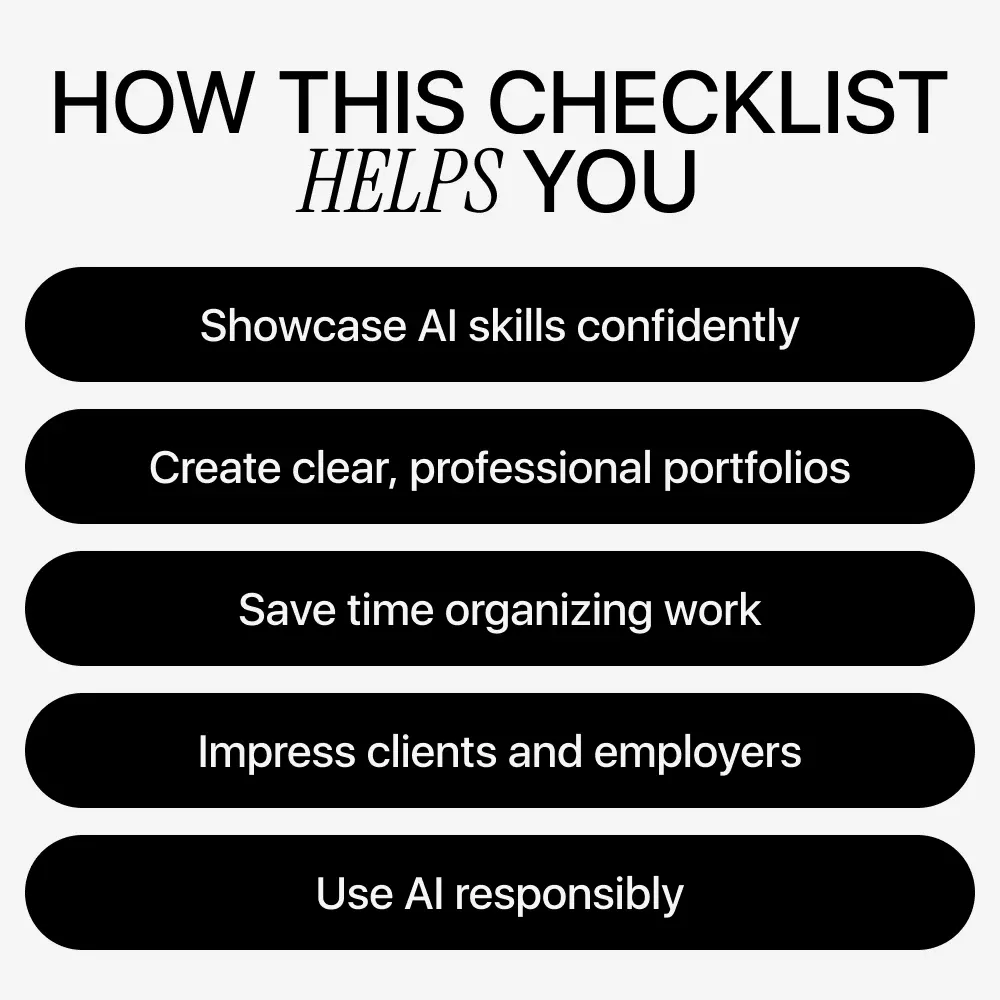 The AI Writer’s Portfolio Playbook – Checklist for Building a Standout AI Writing Portfolio | ai portfolio tips for writers - Image 4