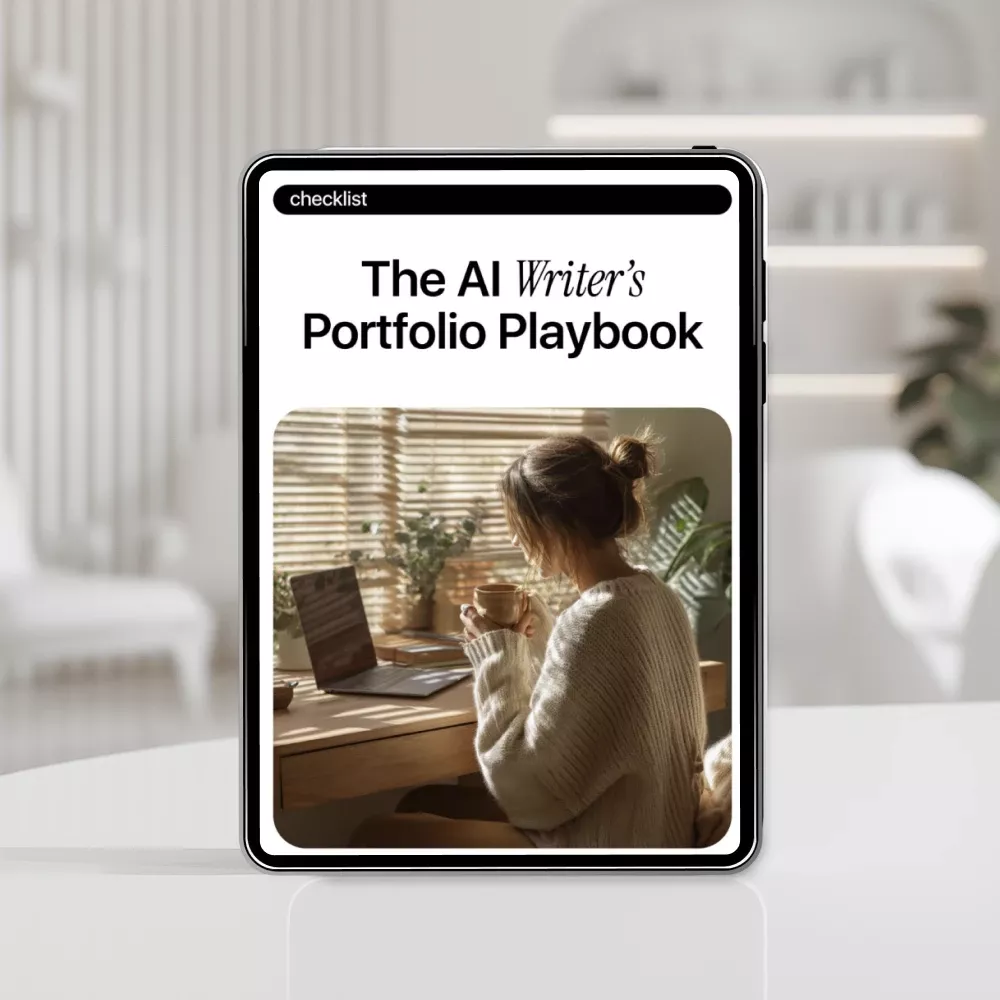 The AI Writer’s Portfolio Playbook – Checklist for Building a Standout AI Writing Portfolio | ai portfolio tips for writers