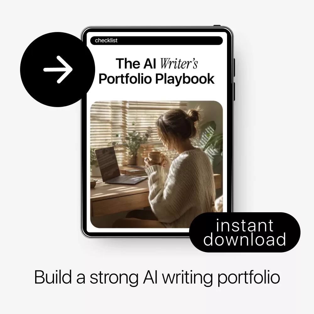The AI Writer’s Portfolio Playbook – Checklist for Building a Standout AI Writing Portfolio | ai portfolio tips for writers - Image 3