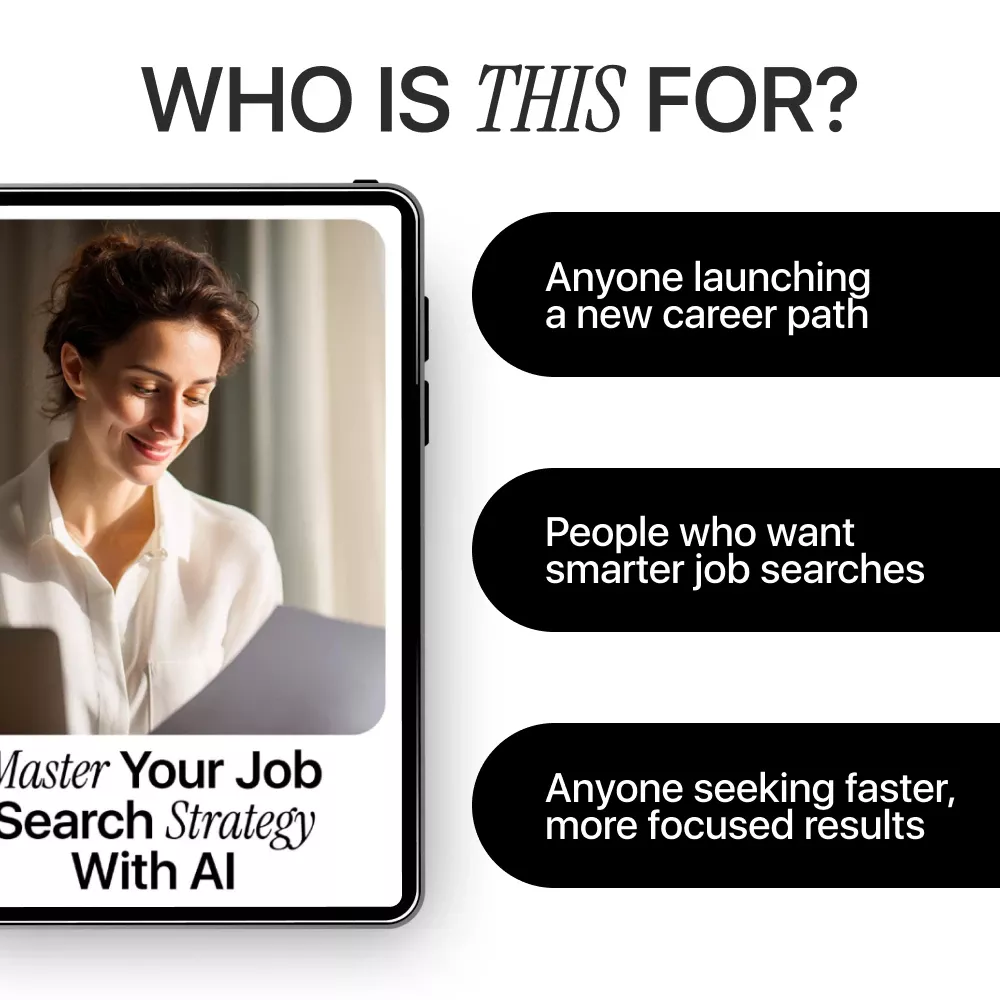 Master Your Job Search Strategy with AI – Ultimate Guide with AI Prompts for Job Search Strategy, eBook & Checklist for Career Success - Image 6