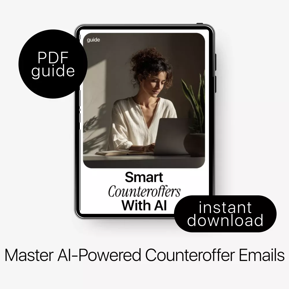 Smart Counteroffers With AI: The Ultimate Guide To Writing A Counter Offer Email Using AI For Writing A Counter Offer Email, Salary Negotiation, Benefits, And Flexibility Tips - Image 3