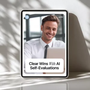 Clear Wins With AI Self-Evaluations | AI for Writing Self-Evaluation Examples | Editable Guide for Work Reviews, Annual Reviews & Professional Development