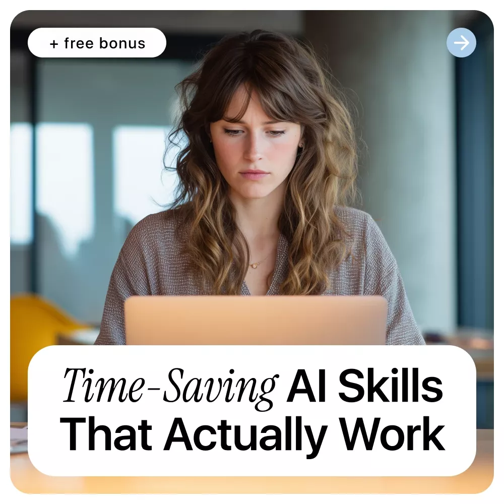 Time-Saving AI Skills That Actually Work | Practical Ebook on ai skills that save time for Work, Writing & Daily Tasks