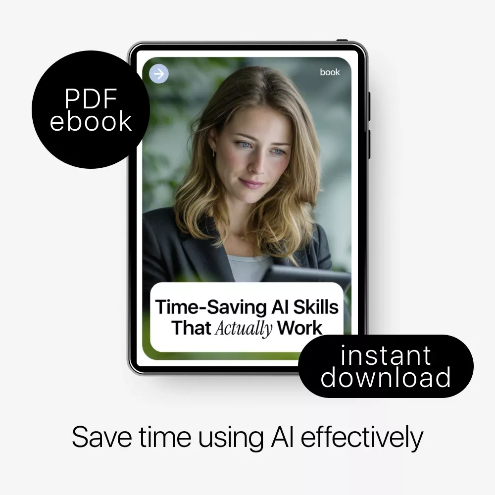 Time-Saving AI Skills That Actually Work | Practical Ebook on ai skills that save time for Work, Writing & Daily Tasks - Image 3