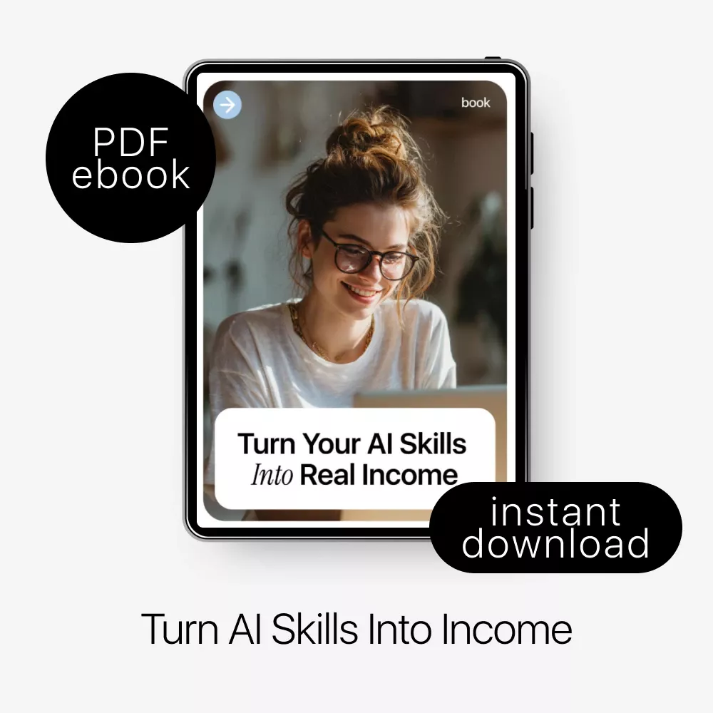 Turn Your AI Skills Into Real Income | High-Value AI Skill Paths | AI Skills Income Comparison eBook for Beginners & Professionals - Image 3