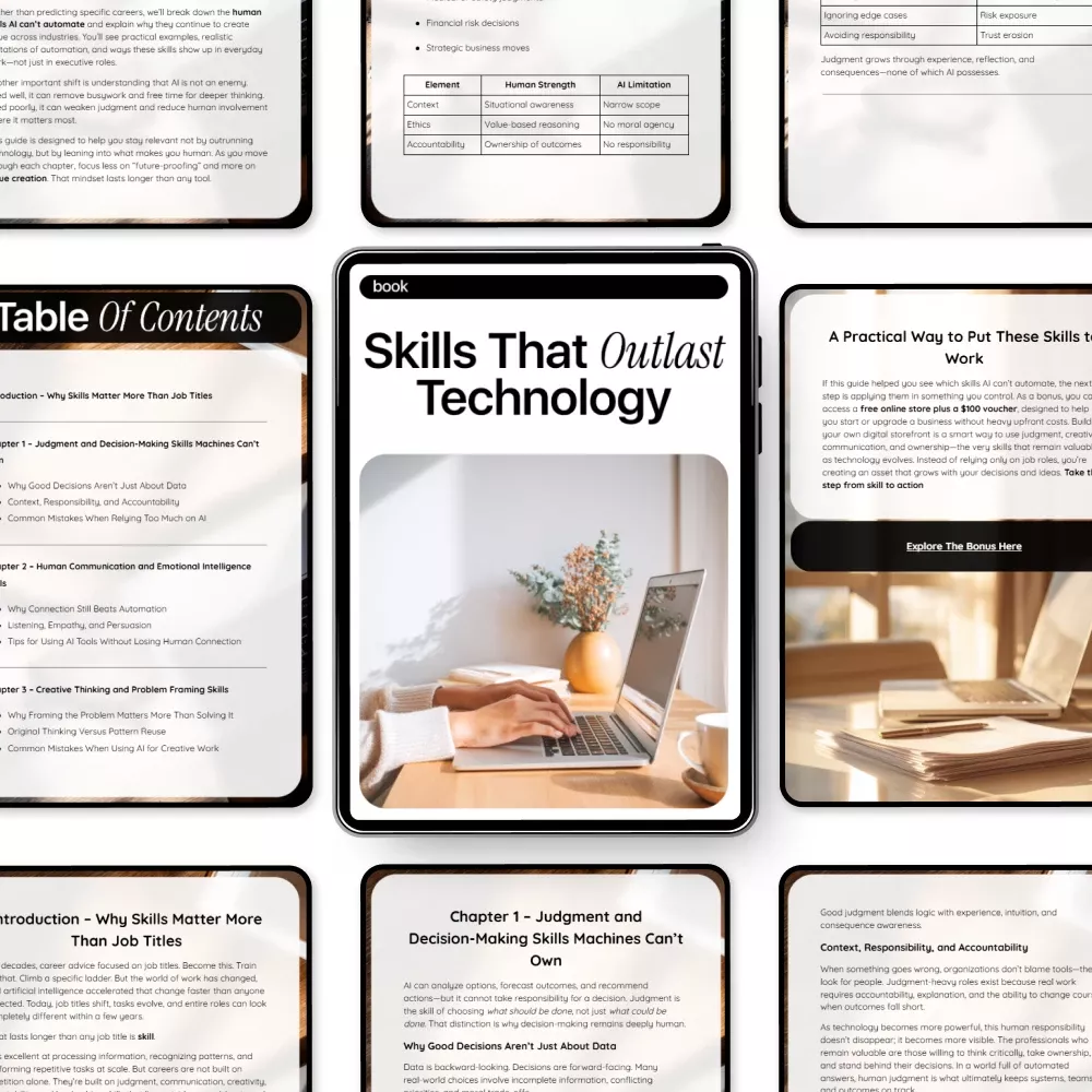 Skills That Outlast Technology: A Future-Proof Career Guide to the Career Skills AI Can’t Automate - Image 5