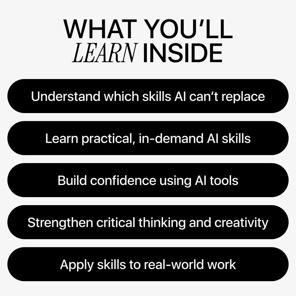 Skills to Stay Relevant in the AI Era – Future-Proof Career Guide, AI Skills eBook, Digital Download for Professionals, Creatives & Leaders - Image 4
