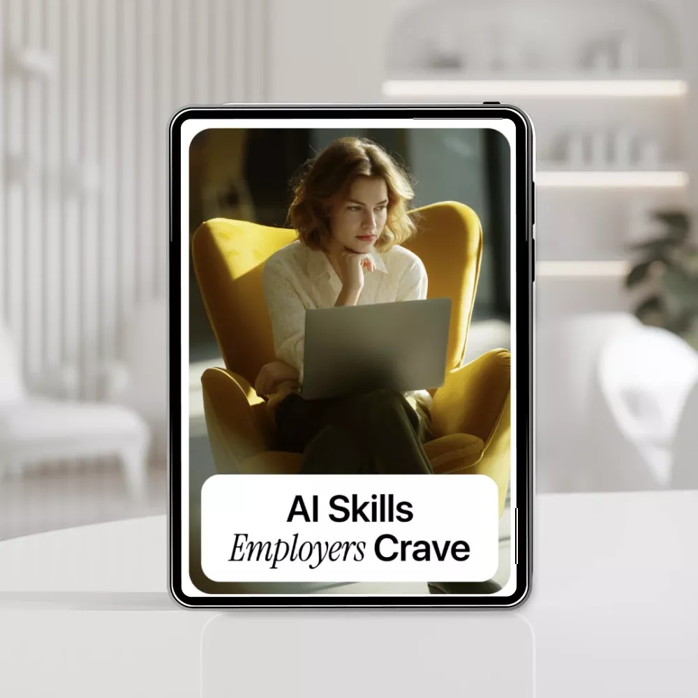 AI Skills Employers Crave Checklist | Career-Ready AI Skills Guide | ai skills employers want | Digital Download for Job Seekers & Professionals