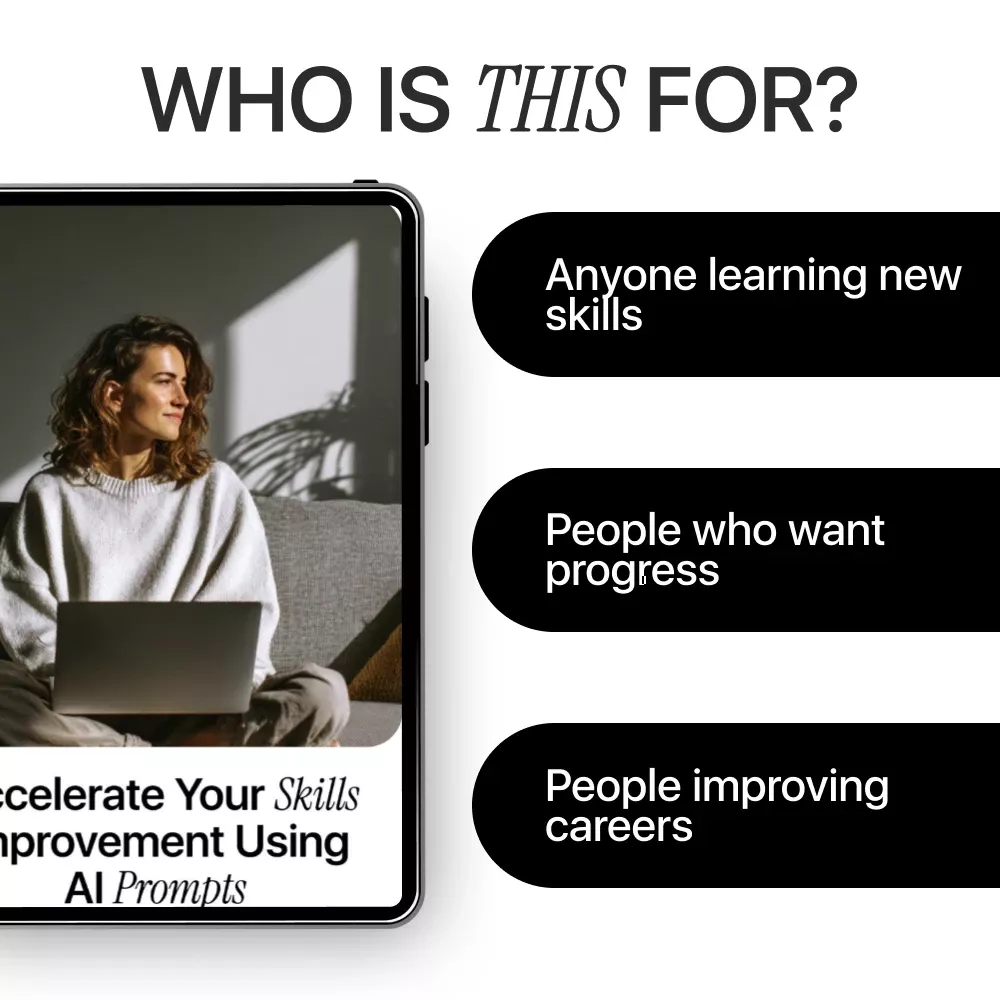 Using AI Prompts to Accelerate Your Skills Improvement – Practical Ebook Guide with ai prompts for skills improvement for Faster Learning & Personal Growth - Image 6