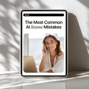 The Most Common AI Resume Mistakes Guide – Avoid AI Resume Mistakes That Get You Rejected, ATS-Safe Resume Help for Job Seekers Using AI Tools