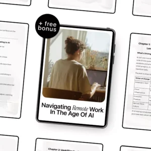 Navigating Remote Work in the Age of AI – Practical Guide to How AI Affects Remote Jobs, Upskilling, and Future-Proof Careers