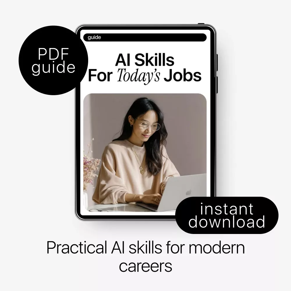 AI Skills for Today’s Jobs – Practical Career Guide for jobs needing ai skills now, Future-Ready Work, Smart AI Tools & Real-World Examples - Image 3