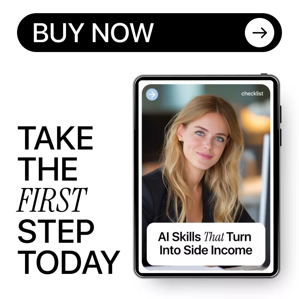 AI Skills That Turn Into Side Income Checklist | Side Hustle Ideas | AI Skills Side Income Ideas Guide for Beginners - Image 7