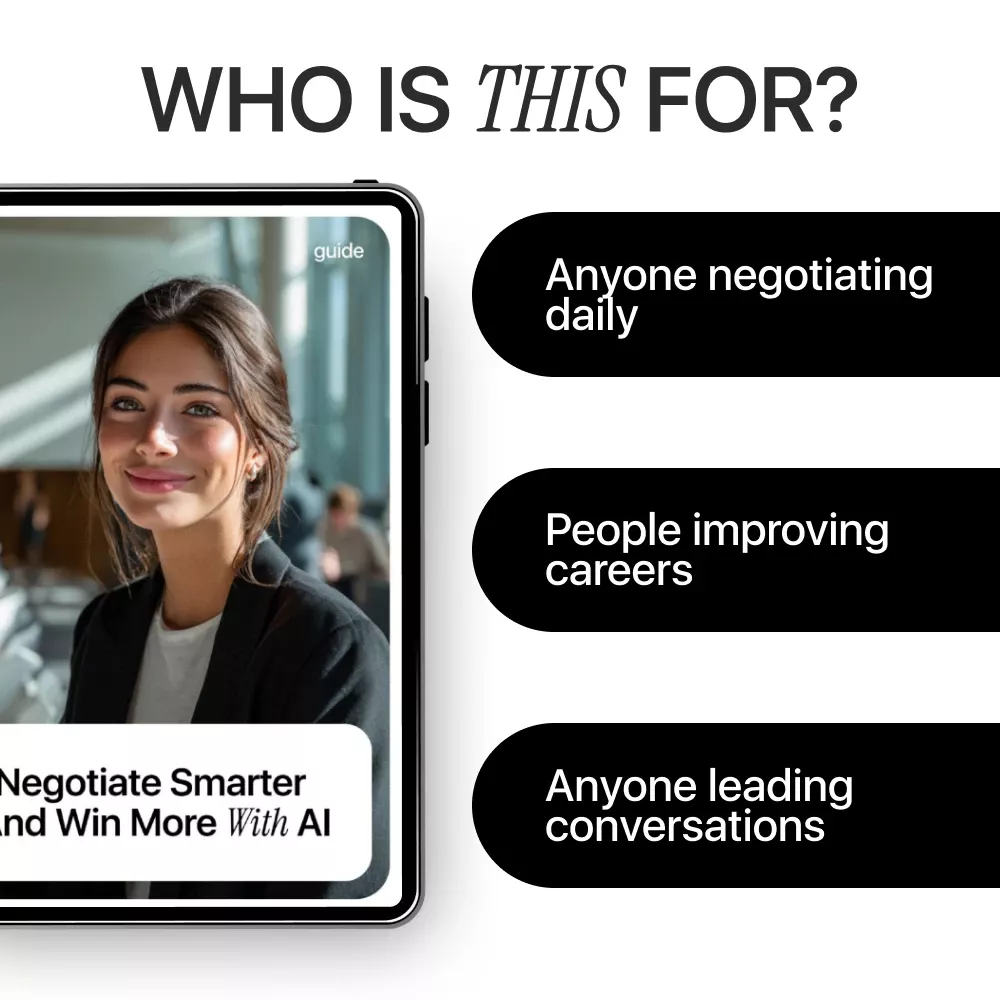 Negotiate Smarter and Win More with AI | AI Skills Negotiation Advantage Guide | Digital Download - Image 6