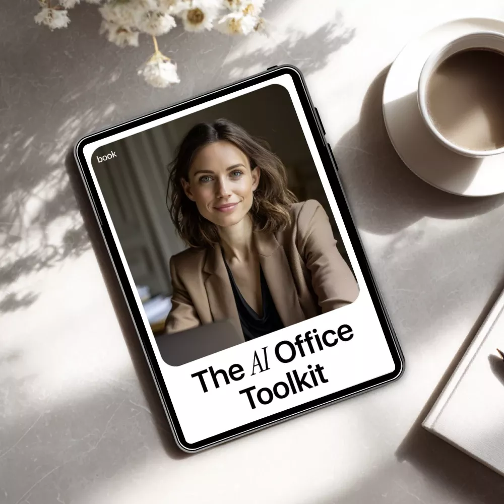 The AI Office Toolkit – Practical eBook for ai skills for office workers, Boost Productivity, Automation & Smarter Office Work