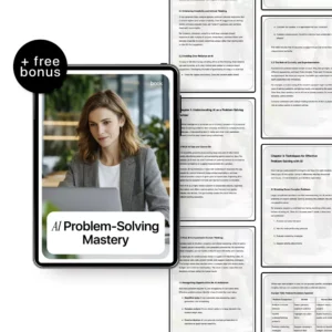 AI Problem-Solving Mastery | Practical Ebook to Build AI Skills for Problem Solving, Smarter Decisions, Creative Thinking & Real-World Solutions
