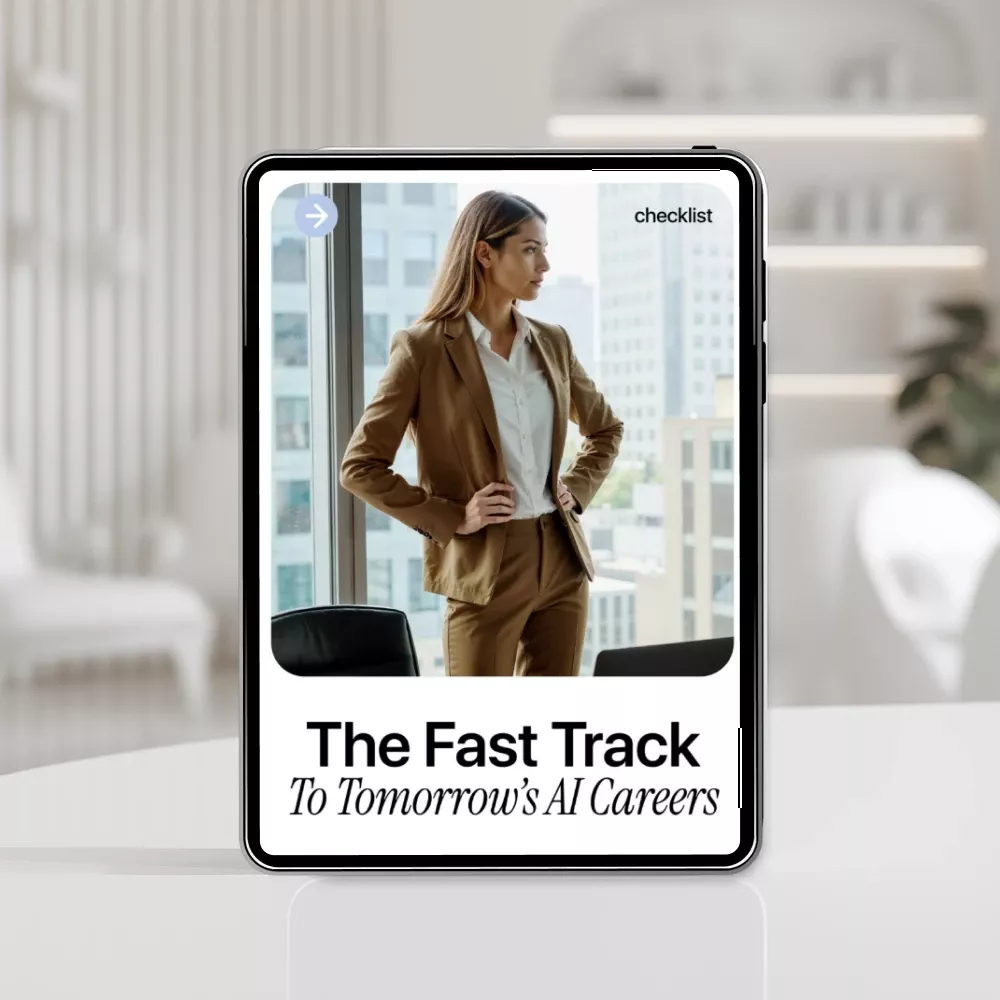 The Fast Track to Tomorrow’s AI Careers Checklist | ai jobs growing fastest | Career Planning & Skill Mapping Digital Download
