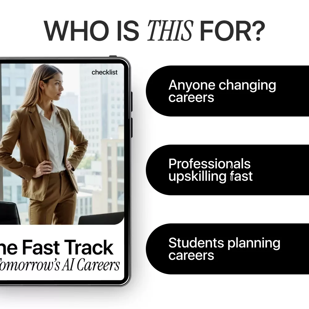 The Fast Track to Tomorrow’s AI Careers Checklist | ai jobs growing fastest | Career Planning & Skill Mapping Digital Download - Image 5