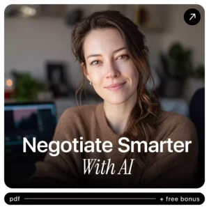 Negotiate Smarter With AI – Essential Guide to Boost Your Negotiation Skills with AI Help for Better Deals, Strategy, and Confidence