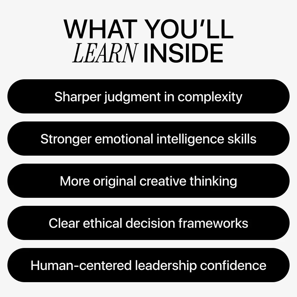 The Human Edge That Still Wins – Ebook on Human Skills AI Cannot Replace for Leaders, Creatives & Professionals - Image 4