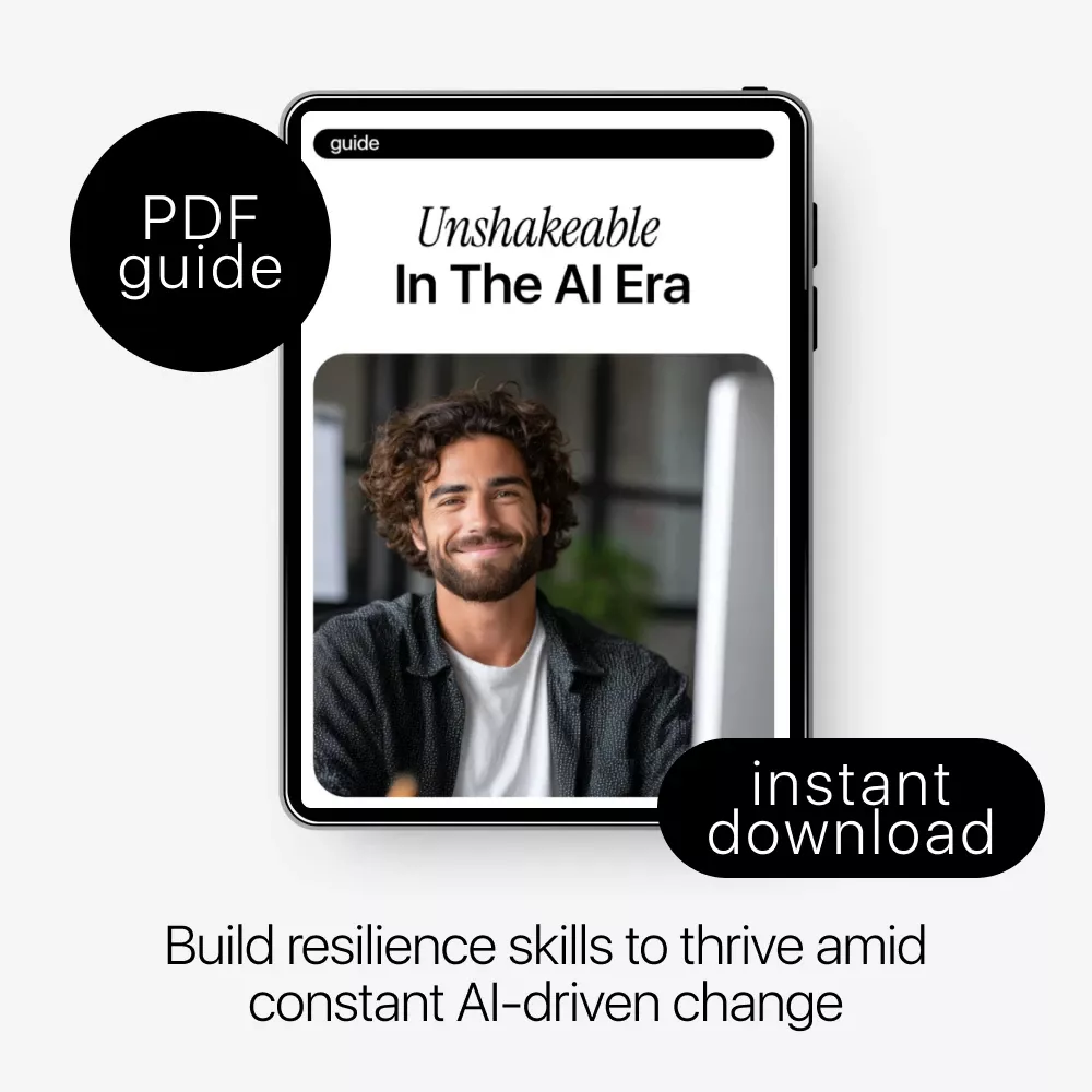 Unshakeable in the AI Era – Practical Guide to Resilience Skills Amid AI Change, Adapt Faster, Stay Grounded, and Thrive in a Rapidly Changing World - Image 3