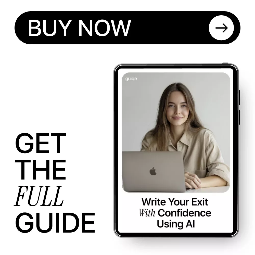 Write Your Exit With Confidence Using AI | Step-by-Step Guide on how to use ai to write a resignation letter Professionally & Calmly - Image 8