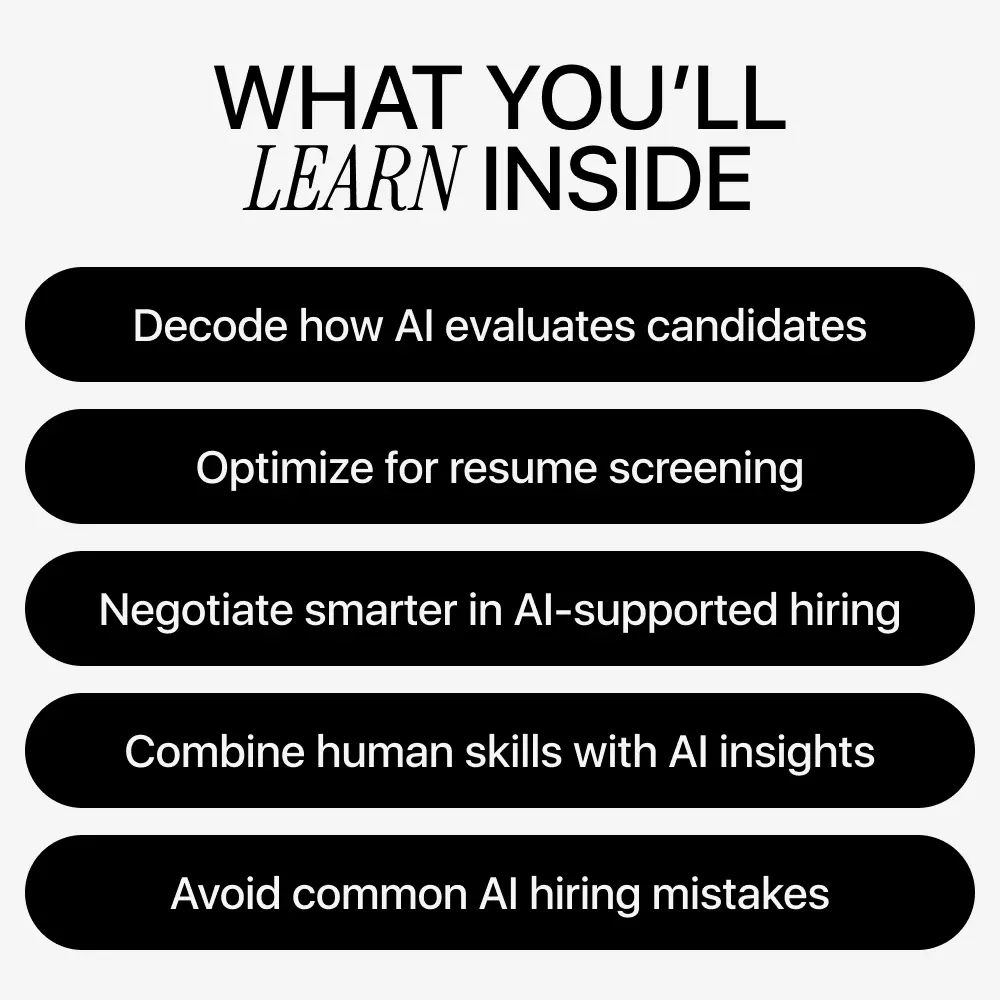 How AI Shapes Hiring Decisions – Practical Guide to AI Hiring, Job Offers & Smart Career Strategies | Digital Download eBook - Image 4