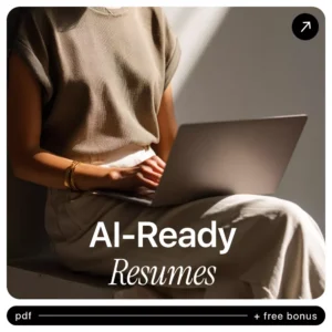 AI-Ready Resumes | Digital Download Guide for AI-Optimized CVs, Resume Templates, and Job Success Tips