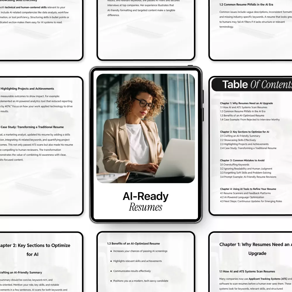 AI-Ready Resumes | Digital Download Guide for AI-Optimized CVs, Resume Templates, and Job Success Tips - Image 5