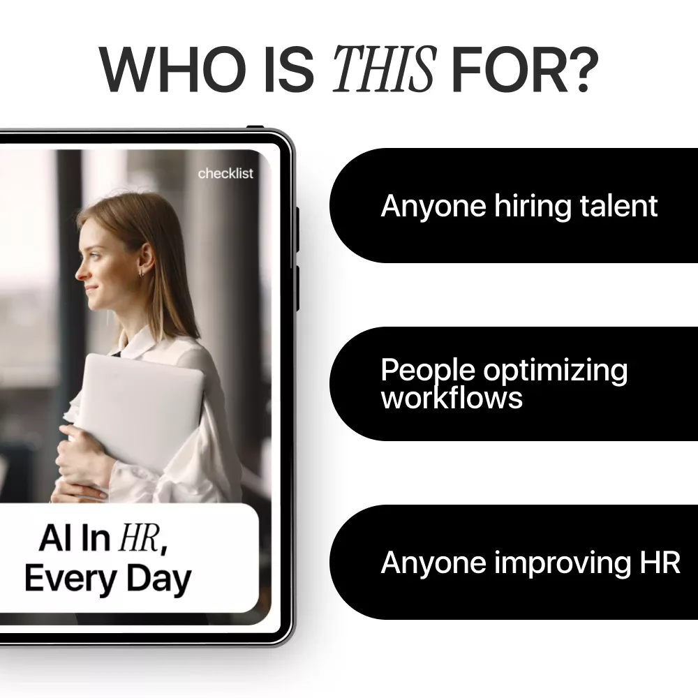 AI in HR, Every Day – HR Task Automation Checklist for Recruiters, People Teams & Hiring Managers | Digital Download | ai in hr daily tasks - Image 5
