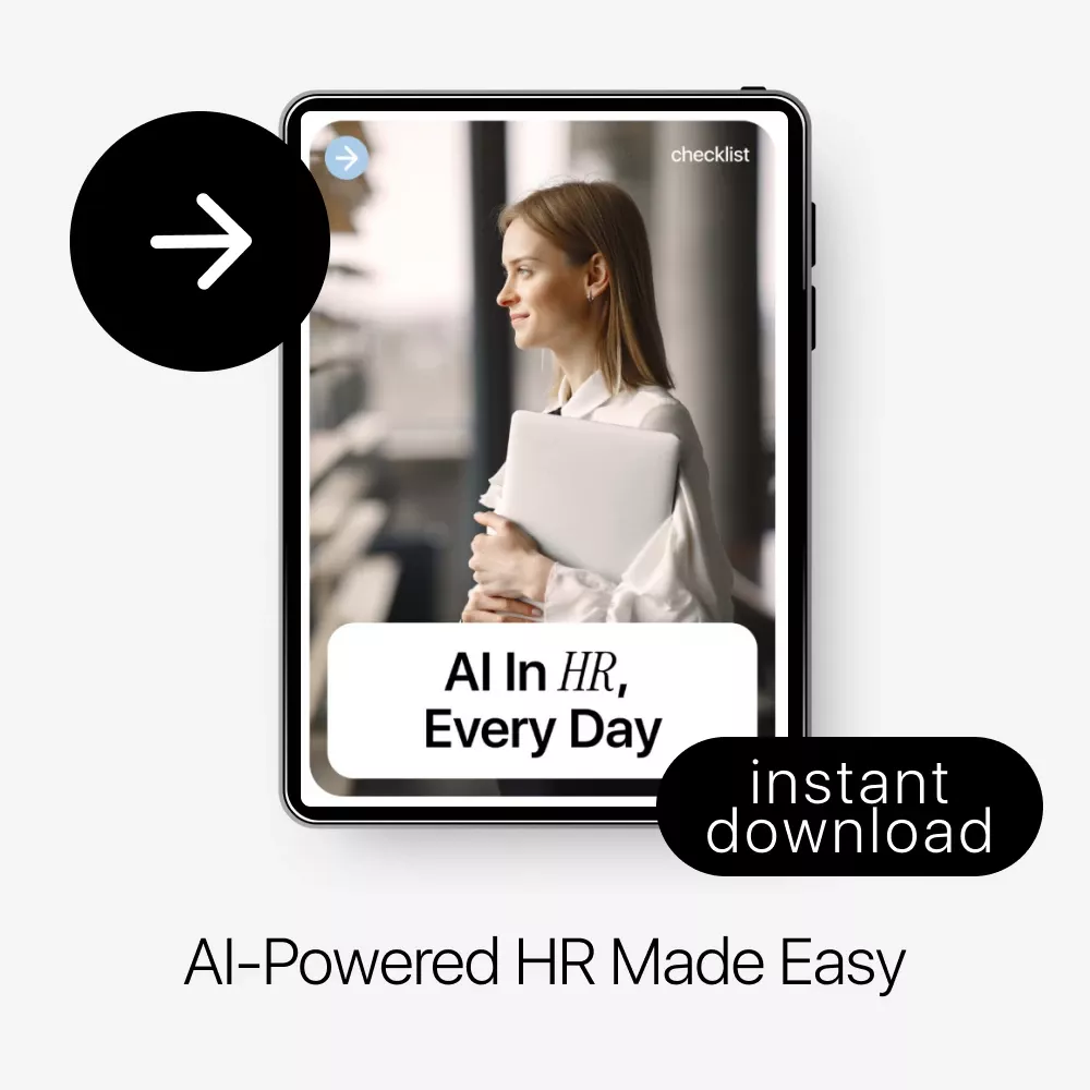 AI in HR, Every Day – HR Task Automation Checklist for Recruiters, People Teams & Hiring Managers | Digital Download | ai in hr daily tasks - Image 3