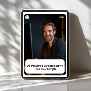 AI-Powered Cybersecurity Tips Made Simple | Digital Download Guide for Beginners | AI for Creating Cybersecurity Tips | Cyber Safety eBook for Personal & Small Business Security | Instant PDF