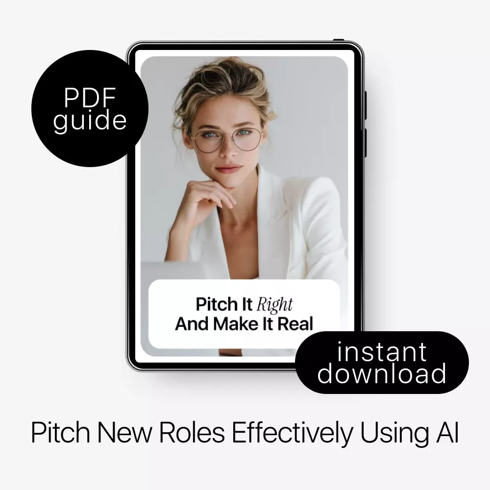 Pitch It Right and Make It Real: AI for Building a Business Case for a New Role Guide | Step-by-Step Digital Download - Image 3