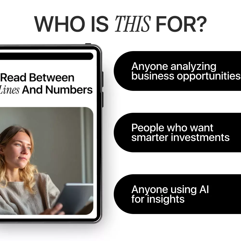 Read Between the Lines and Numbers: AI for Finding Red Flags in a Company Guide – Digital Download for Smart Business Risk Analysis - Image 6