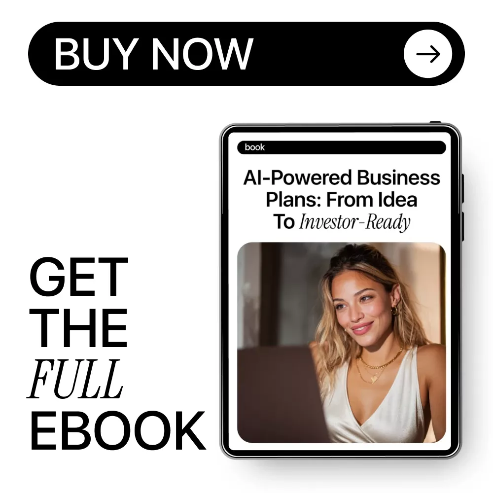 AI-Powered Business Plans: From Idea to Investor-Ready | Startup Business Plan eBook, AI Guide for Entrepreneurs, Investor Pitch & Financial Planning Digital Download - Image 8