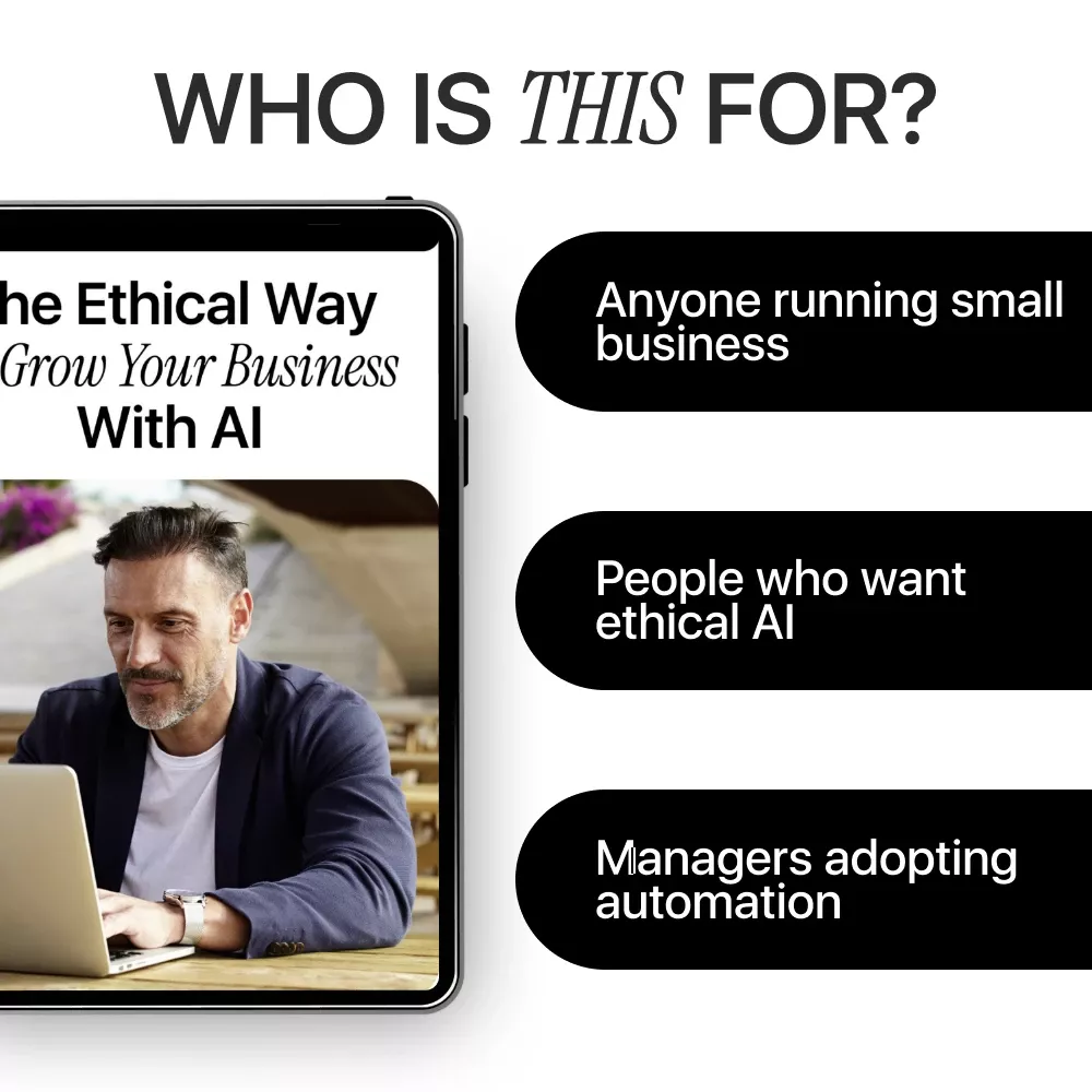 The Ethical Way to Grow Your Business With AI: A Practical AI Ethics for Small Businesses eBook Guide - Image 6