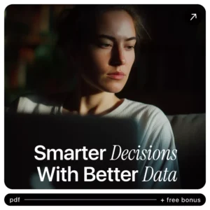 Smarter Decisions With Better Data – Practical Data Analysis Guide, AI Bias Awareness eBook, Decision-Making Checklist for Business, Analysts & Teams