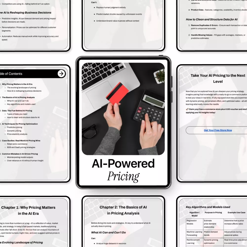 AI-Powered Pricing | Smart Business eBook on ai in pricing analysis, Data-Driven Strategy & Revenue Optimization - Image 5