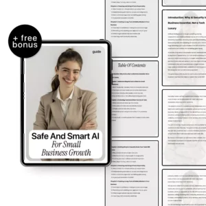 Safe and Smart AI for Small Business Growth | Practical AI Security Guide & Ebook for ai security for small businesses