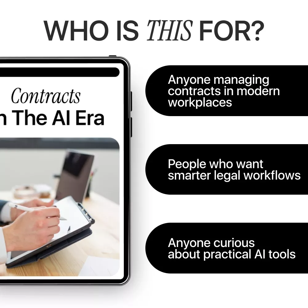 Contracts in the AI Era | Practical eBook Guide to ai in contract analysis, Legal Tech Insights, Smart Contract Review for Lawyers & Businesses - Image 6