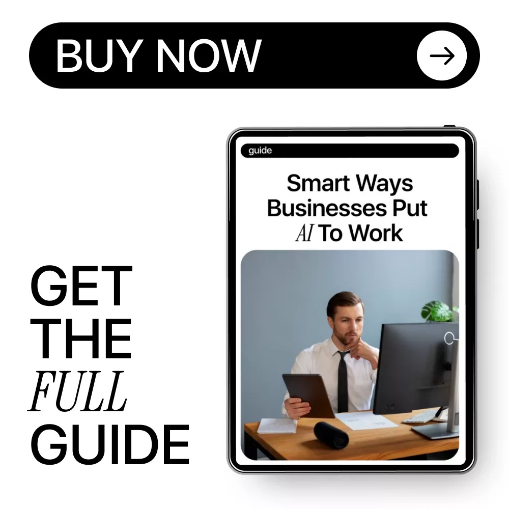 Smart Ways Businesses Put AI to Work – AI Use Cases for Business Guide, Digital Download, Automation Playbook for Teams, Small Business AI Strategy - Image 8