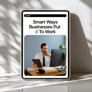 Smart Ways Businesses Put AI to Work – AI Use Cases for Business Guide, Digital Download, Automation Playbook for Teams, Small Business AI Strategy
